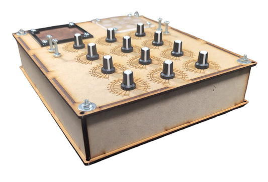 Radionic Machine Wishing Box, 12 dials, Elite version.