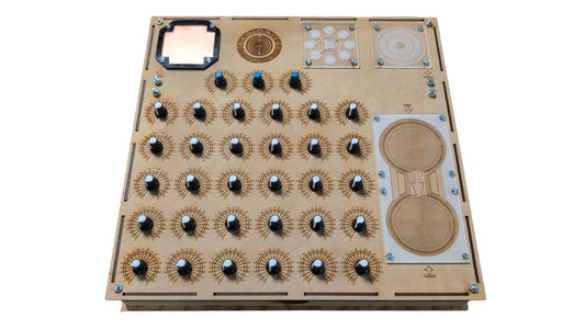 Radionic Machine, Wishing Box, 33 dials + 3 potencies, dual copier with electrical boosters (The Destiny Machine XL)
