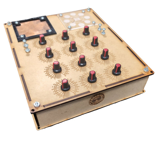 Radionic Machine Wishing Box, 12 dials, Elite version.