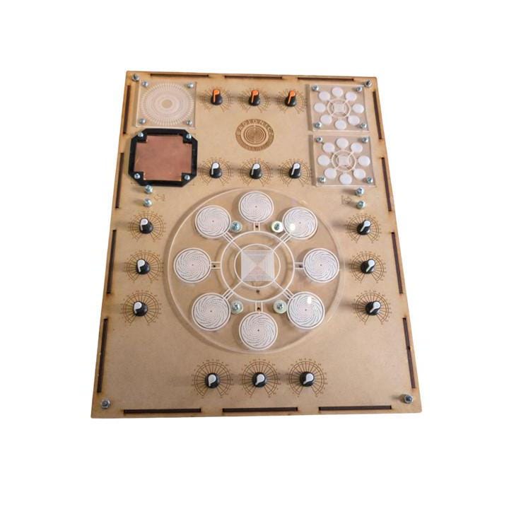 Radionic Machine, The Big Wishing Box 8 wished, 15 dials + 8 wishes, a total of 11 inputs (The Destiny Machine Plus 2.0)