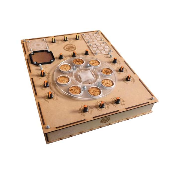 Radionic Machine, The Big Wishing Box 8 wished, 15 dials + 8 wishes, a total of 11 inputs (The Destiny Machine Plus 2.0)