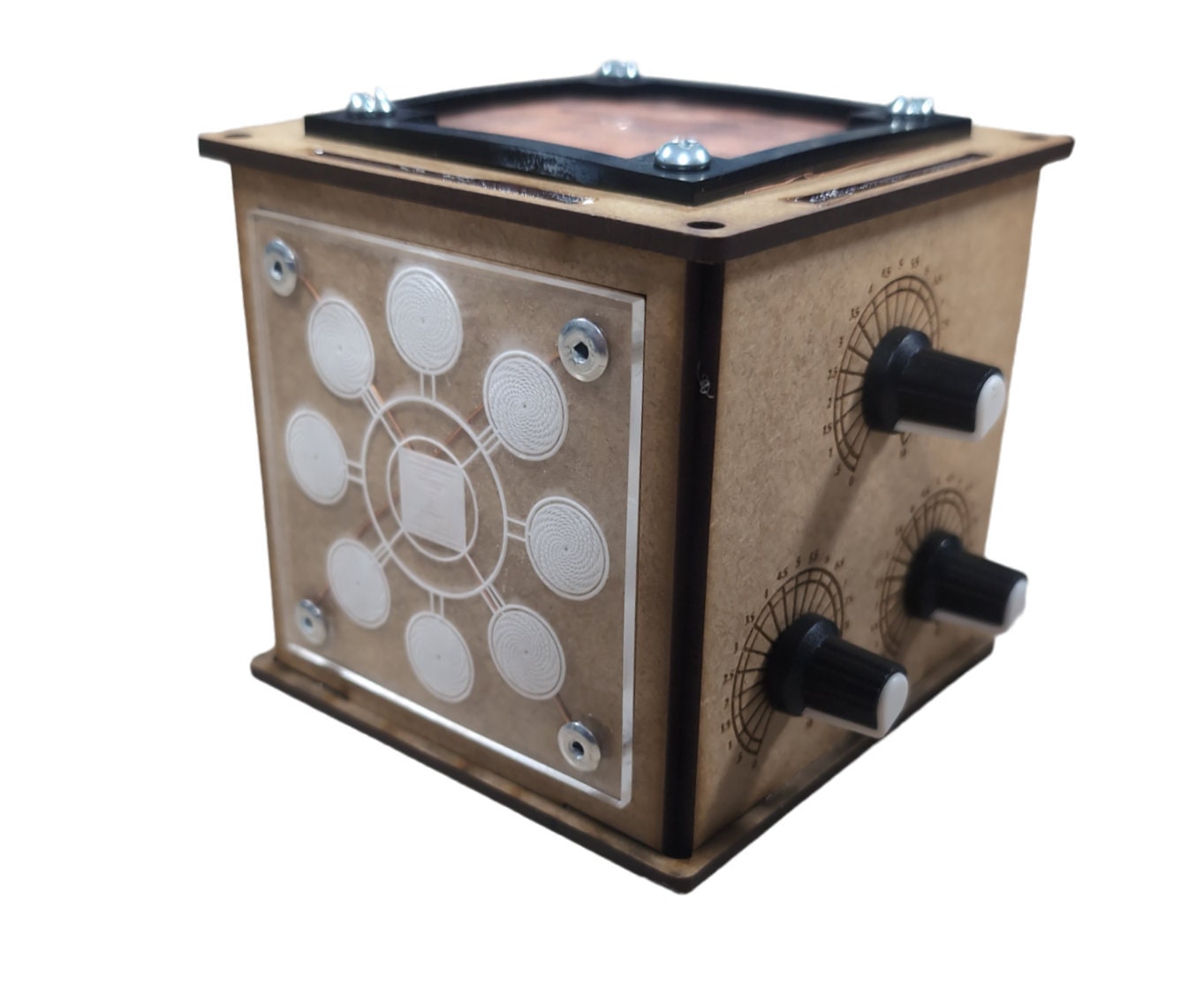 The Radionicz Wishing Cube, 9 dials. Small, portable, JUST INCREDIBLE.