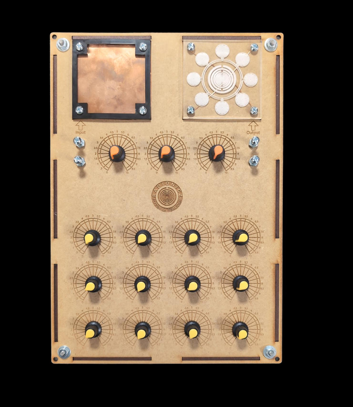 Máquina Radiónica, Caja de deseos, creador de remedios de 15 diales